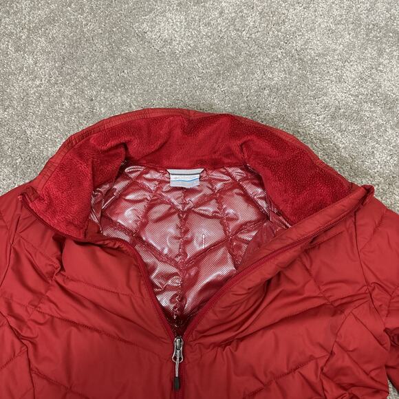 Columbia Sportswear Omni Heat Thermal Jacket Sz L WSU Cougars - Picture 8 of 10